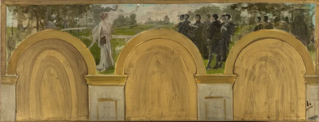 Entwurf für den Salon des Sciences im Pariser Rathaus: Die Lehre der Wissenschaft