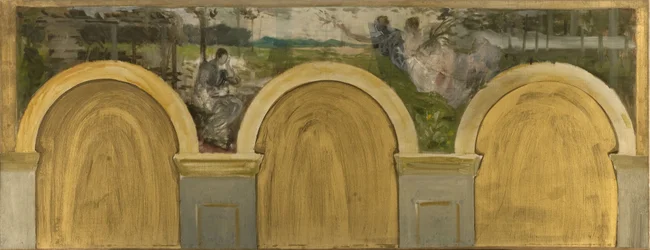 Skizze für den Salon des Sciences im Pariser Rathaus: Die Krönung der Wissenschaft, zwischen 1888 und 1892