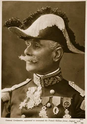 General Cordonnier, zum Kommandeur der französischen Balkantruppen ernannt im August