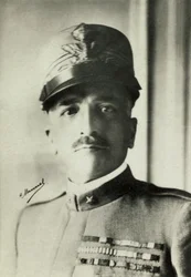Porträt des italienischen Generals Armando Diaz