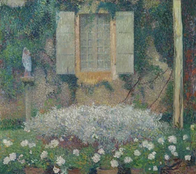 Fenster der Küche zum Garten in Marquayrol