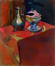 Geschirr auf einem Tisch