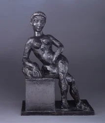 Dekorative Figur, August 1908, gegossen 1954