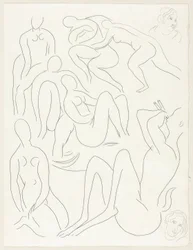 Der Nachmittag eines Fauns: Der Faun II, Platte sechzehn aus Poesies de Mallarmé