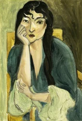 Meditation (Porträt von Lorette)