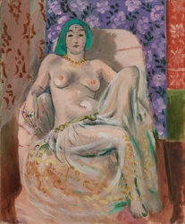 Maurische Frau (Das erhobene Knie)