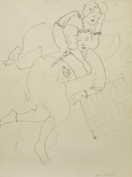 Odalisken mit Schachbrett, ca. 1928