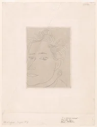 Outamaro (Porträt von Margot Matisse)
