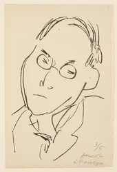 Porträt von Paul Léautaud