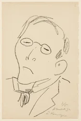 Porträt von Paul Léautaud