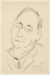 Porträt von Paul Léautaud