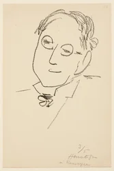 Porträt von Paul Léautaud