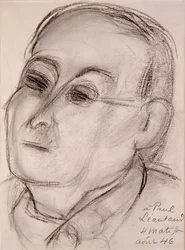 Porträt von Paul Leautaud (1872-1956)