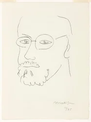 Selbstporträt, Dreiviertelansicht