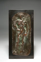 Stehender Akt, entworfen 1908, gegossen 1952