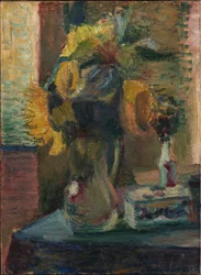 Sonnenblumen in einer Vase