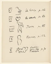 Table des Images 2. Aus „Jazz“. S. 150