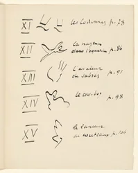 Bildertafel 3. Aus „Jazz“. S. 151
