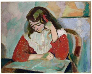Die Leserin, Marguerite Matisse