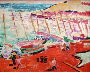 Der rote Strand, Collioure, Sommer 1905