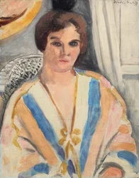 Frau in orientalischem Kostüm