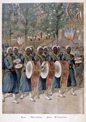 Ein Regiment algerischer Turcos, 1896