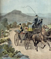 Angriff auf Georges 1er und Prinzessin Marie Madelaine