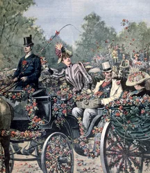 Blumenschlacht-Parade, 1891