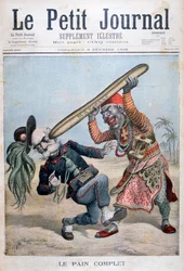 Karikatur von Francesco Crispi, italienischer Politiker, 1896