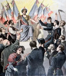 Frohes neues Jahr Frankreich!, 1891