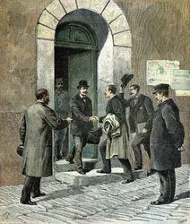 Freilassung von Monsieur Turpin aus dem Gefängnis von Etampes