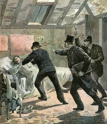 Pariser Polizei verhaftet einen Anarchisten