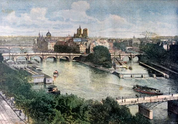 Ansicht von Paris, 1892