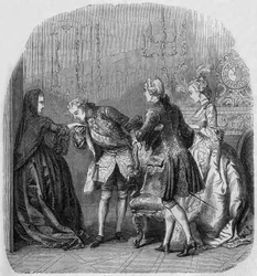 Die Prinzessin von Lamballe, König Ludwig XV., Louis de Richelieu, Gräfin Jeanne du Barry