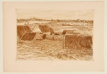 [Der Weiler auf der Insel Bréhat]