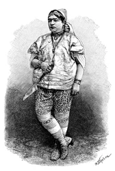 Tunesische Jüdin, ca. 1890