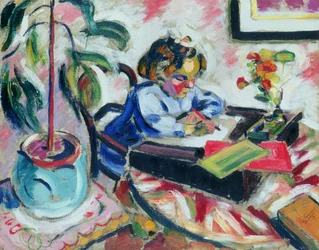 Kleines Schulmädchen