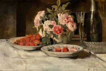 Erdbeeren und Champagner