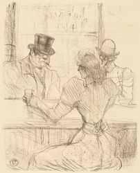 An der Picton-Bar, Rue Scribe