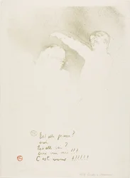 Bei den Variétés: Mademoiselle Lender und Brasseur