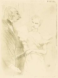 Brandès und Leloir in „Cabotins“