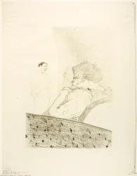 Brandès in ihrer Loge