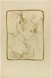 Büste von Mademoiselle Marcelle Lender