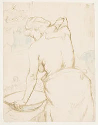 Elles: Die Toilette