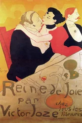 Henri de Toulouse-Lautrec 1864 - 1901, französischer Maler, Reine de Joie 1892