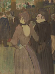 La Goulue und ihre Schwester