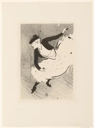 Porträt der Sängerin Edmée Lescot