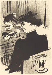 Eine Zuschauerin, 1893