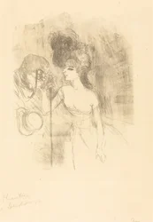 Anna Held und Baldy, 1896