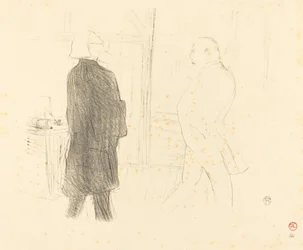 Antoine und Gémier in "Une Faillite"